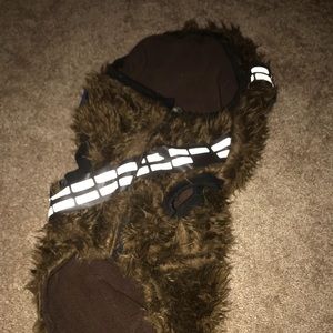 Small dog Chewbacca costume